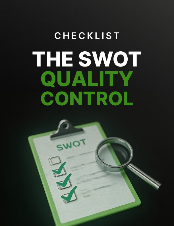 The SWOT Quality Control Checklist